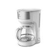 CAFETERA ELECTROLUX ECM21 1.2 LTS JARRA VIDRIO BLANCA ACERO INOX
