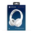 AURICULARES MOTOROLA 32170 XT220 HEADPHONES VINCHA INALAMBRICOS BLUETOOTH TURBO BLANCO