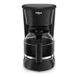 CAFETERA DE FILTRO LILIANA COFI AC947 6 POCILLOS JARRA DE VIDRIO NEGRA