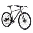 BICICLETA MOUNTAIN BIKE OLMO S-10 STRAAT RODADO TALLE S 29 ALUMINIO 8 VELOCIDADES GRIS Y NARANJA