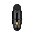 CAFETERA NESPRESSO INISSIA D40 BLACK CON AEROCCINO 3 CAPSULAS NEGRA