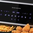 FREIDORA DE AIRE KEN BROWN AF-860 DIGITAL AIR FRYER DOBLE ZONA 11 LTS 1700 WTS NEGRA