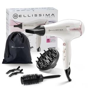 SECADOR DE CABELLO BELLISSIMA 3363 K-9 2300 WTS TECNOLOGÍA IÓNICA BLANCO