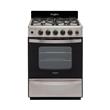 COCINA WHIRLPOOL WFX57DI MULTIGAS GRILL ACERO INOX 56 CM
