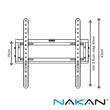 SOPORTE NAKAN SPL-495I BASCULANTE DE  32\" A 60\"