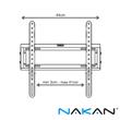 SOPORTE NAKAN SPL-495I BASCULANTE DE  32\" A 60\"