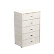 CHIFONIER 5 CAJONES CAJONERA MILENIAL MELAMINA MOSCONI 56730 COLOR VENEZIA
