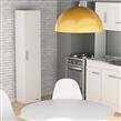 DESPENSERO MOSCONI ORGANIZADOR 1 PUERTA 180 CM MUEBLE DE COCINA 10156 COLOR BLANCO

