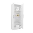 DESPENSERO MUEBLE ORGANIZADOR MOSCONI 2 PUERTAS 150 CM 55993 COLOR BLANCO
