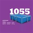 PILETA PELOPINCHO 1055 LONA 300 X 200 X 75 CM 4500 LTS

