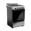 COCINA DREAN CD5602AIO 56 CM MULTIGAS 4 HORNALLAS EASY CLEAN PRO ACERO INOX