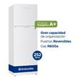 HELADERA COLUMBIA CHD25/9 257 LTS  CON FREEZER BLANCA

