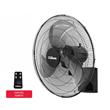 VENTILADOR LILIANA VW20POWR DE PARED METALICO 3 VELOCIDADES CTROL. REMOTO NEGRO