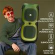 PARLANTE STROMBERG VIBE GREEN 80 W MICROFONO LUCES BLUETOOTH VERDE