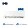 AIRE ACONDICIONADO SPLIT INVERTER BGH BSI37WCNX 3650 WTS 3100 FRIGORIAS FRIO CALOR