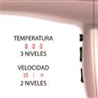 SECADOR DE CABELLO GAMA MISTRAL KERATION 1900 W MOTOR DC
