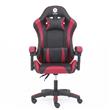 SILLON GAMER KANJI KJ-395T-BR ERGONOMICO RECLINABLE 135 GRADOS NEGRO Y ROJO