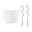 BATIDORA DE PIE KANJI KJH-PL0300HMB01 CON BOWL 300 WTS 7 VELOCIDADES BLANCA