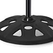 VENTILADOR DE PIE KEN BROWN CR-20 20 PULGADAS 100W 5 ASPAS BASE REDONDA NEGRO