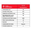 TERMOTANQUE ELECTRICO RHEEM TEPC085ERHK2 85 LTS DE PIE BLANCO