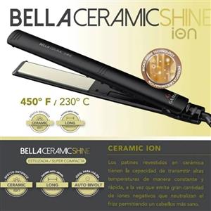 PLANCHITA PARA PELO GA MA BELLA CERAMIC SHINE ION ULTRA SLIM
