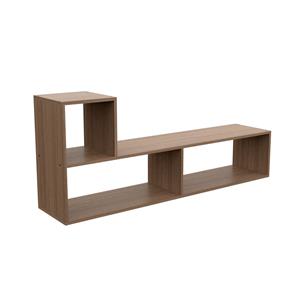 MUEBLE RACK TV LED MOSCONI MÓDULO L COMBINABLE LIVING 81059 COLOR CARV.  MEZZO
