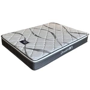 COLCHON EN CAJA + BOX DE MADERA MOSCONI 2 PLAZAS 57096 COLCHON DREAM ON CON BOX BENETHON COLOR BAMBU