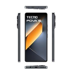 CELULAR TECNO LI7 POVA 6 GAMER 12 GB RAM 256 GB MEMORIA NFC LIBERADO GRIS