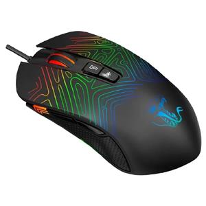 MOUSE AIWA CONSTRICTOR OROPHIAS RGB GAMING CON CABLE 6400 DPI
