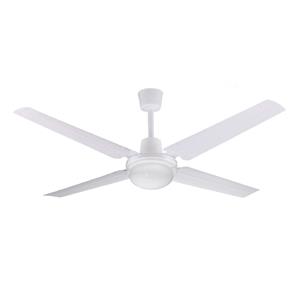 VENTILADOR DE TECHO LILIANA VTHB114 LUZ 4 ASPAS METAL 5 VELOCIDADES BLANCO