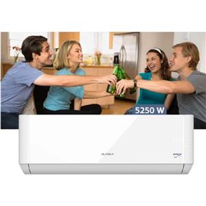 AIRE ACONDICIONADO ALASKA ASI52WCLW 5250 WTTS 4515 F INVERTER FRIO CALOR BLANCO