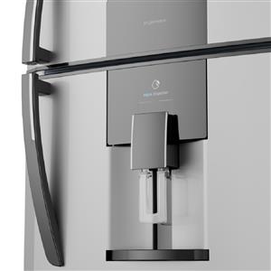 HELADERA DREAN HDR400F41E 396 LTS CON FREEZER DISPENSER AQUA ACERO INOX