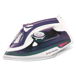 PLANCHA KEN BROWN KB-578 24A VAPOR ROCIADOR 2400 WTS BASE CERAMICA