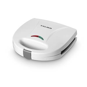 SANDWICHERA YELMO SW-1800V ANTIADHERENTE 700 WTS BLANCA