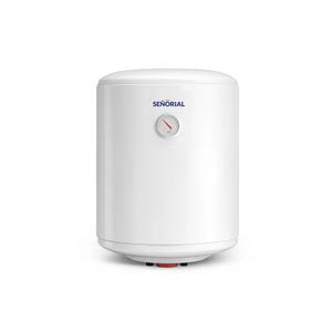 TERMOTANQUE SEÑORIAL ZAFIRO 2.0 ELECTRICO 1800 WTS 50 LTS INFERIOR DE COLGAR BLANCO
