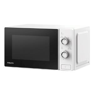 MICROONDAS ROTATIVO PHILCO MPHRW-20UAN 20 LITROS BLANCO PANEL MANUAL