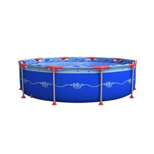 PILETA DE LONA SOL DE VERANO ARCO 10 ESTRUCTURAL REDONDA 5500 LTS 300 X 76 CM