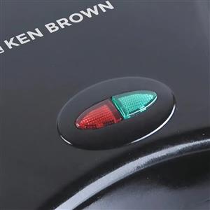 SANDWICHERA ELÉCTRICA KEN BROWN SP-016 750 W NEGRO