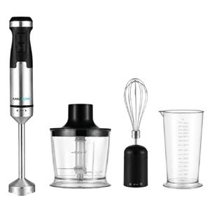 MIXER KANJI KJH-BL1000LA01 2 VELOCIDADES NEGRO Y ACERO INOXIDABLE