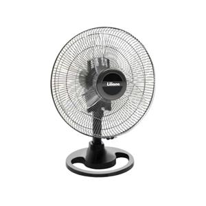 VENTILADOR DE PIE Y MESA LILIANA VSOC-16 16 PULGADAS 75 W SISTEMA ORBITAL NEGRO