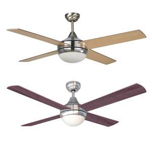 VENTILADOR DE TECHO LILIANA VTHM-314 4 PALAS DE MADERA PLAFÓN DE LUZ 80 W