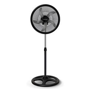 VENTILADOR DE PIE KEN BROWN FE-1870A 18 PULGADAS 5 ASPAS 3 VELOCIDADES NEGRO