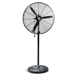 VENTILADOR DE PIE INDUSTRIAL KEN BROWN KB-6000 26 PULGADAS 200W ASPAS AVION NEGRO