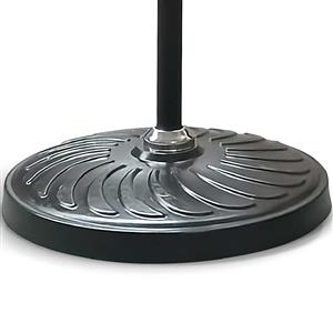 VENTILADOR DE PIE INDUSTRIAL KEN BROWN KB-6000 26 PULGADAS 200W ASPAS AVION NEGRO