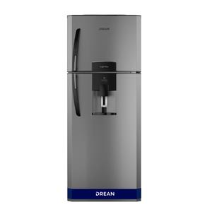 HELADERA CICLICA DREAN HDR-370F61E 362 LITROS CON DISPENSER PLATA