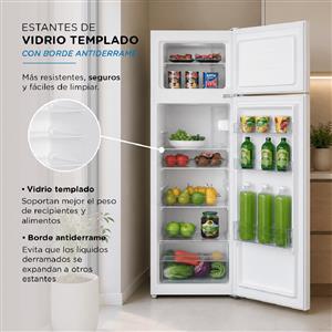 HELADERA SMARTLIFE SL-RFH220WH CICLICA 206 LTS CYCLE DEFROST BLANCA